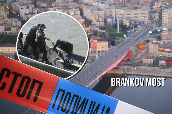 TRAGEDIJA U BEOGRADU! Muškarac skočio sa Brankovog mosta na beton