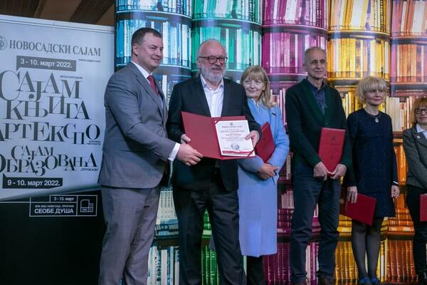 PONOVO RADI SAJAM! Dodelom nagrada svečano otvoren Međunarodni sajam knjiga, obrazovanja i umetnosti u Novom Sadu