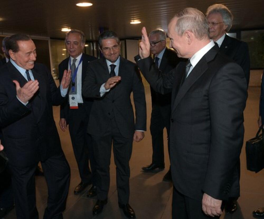 Silvio Berluskoni i Vladimir Putin