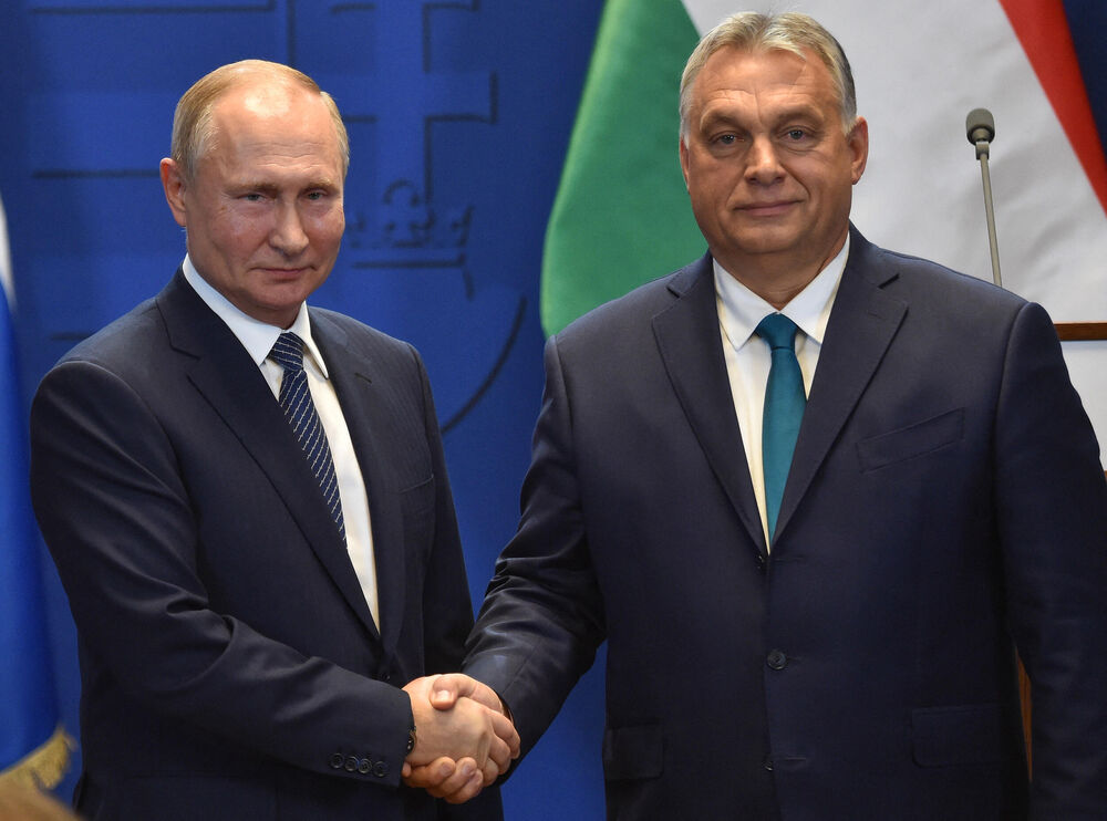 Viktor Orban i Vladimir Putin 