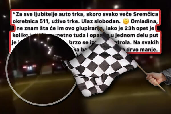 ŠTA ĆE VAM OVO GLUPIRANJE? Društvenim mrežama kruži OPASAN snimak sa ulice u Sremčici, da li imate mozga? (VIDEO)