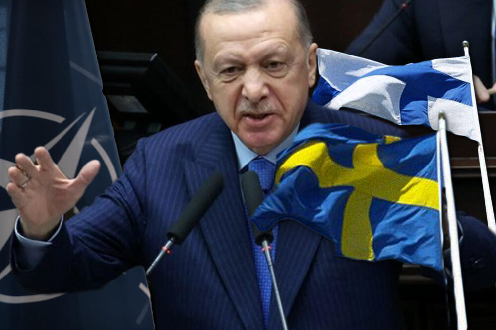 TURSKA ZAGRMELA: Nema prijema Švedske i Finske u NATO dok NE ISPUNE OVO!