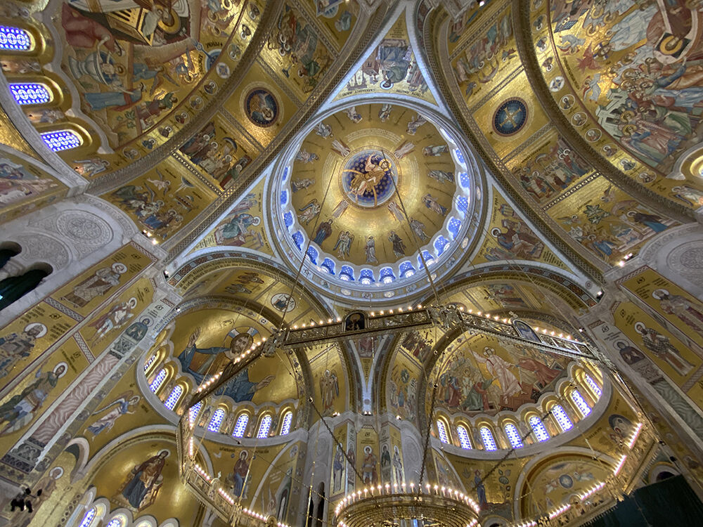 Hram Svetog Save, Mozaik