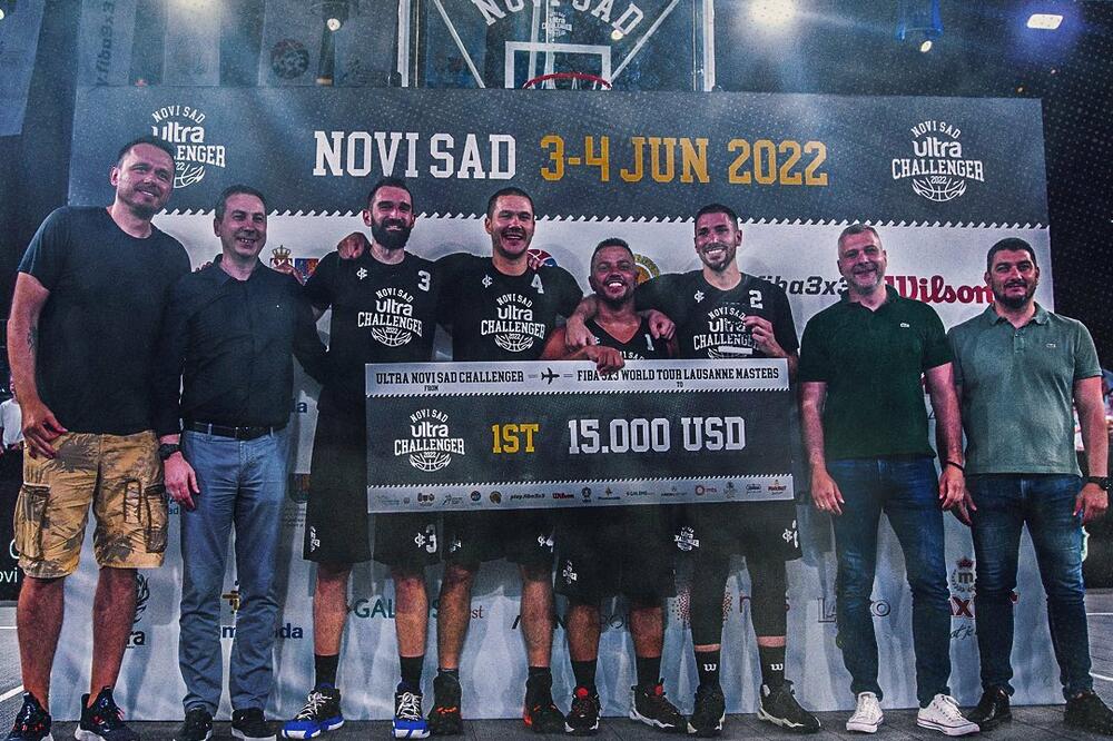 LIMAN NAJBOLJE IGRA BASKET: Završen je internacionalni turnir u basketu 3x3 “Novi Sad Ultra challenger”