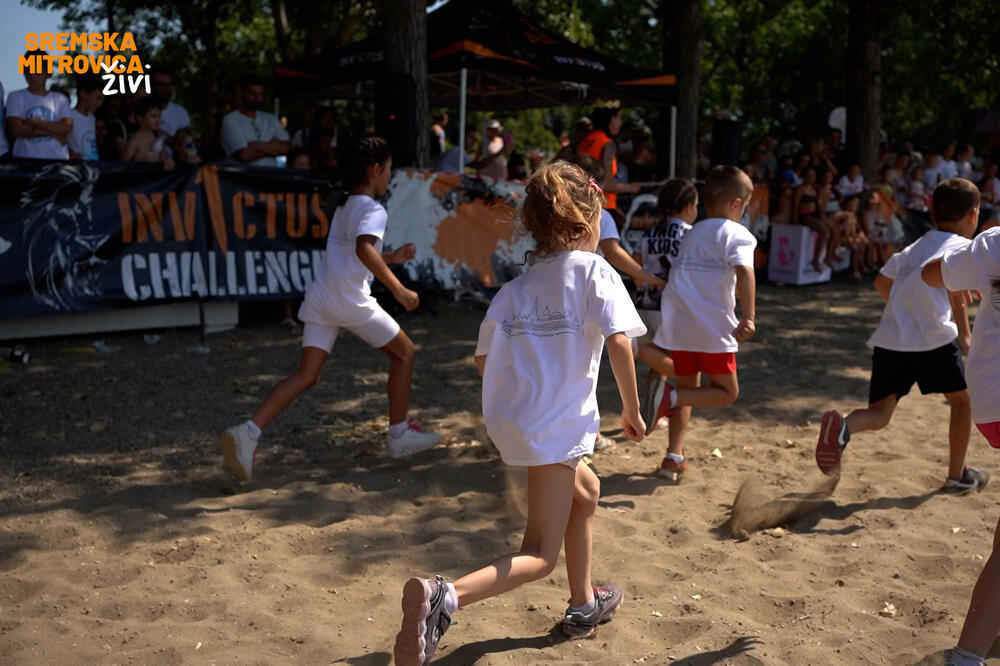 LUDA ZABAVA ZA MALIŠANE U SREMSKOJ MITROVICI: Na Gradskoj plaži je organizovan Kids Survivor