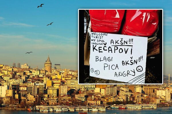 "AKŠN, KEČAPOVI, BLAGI, PICA!" U Turskoj počeli da valjaju robu i NA SRPSKOM, ovaj prodavac je PRAVI HIT! (FOTO)