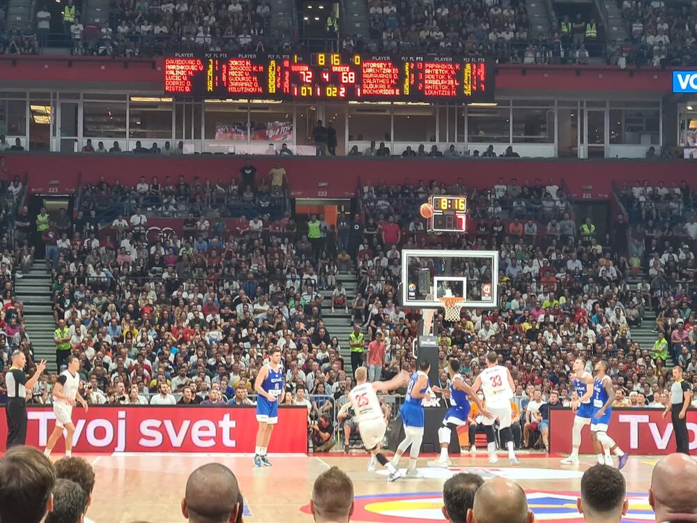 Košarkaška reprezentacija Srbije, Košarkaška reprezentacija Grčke