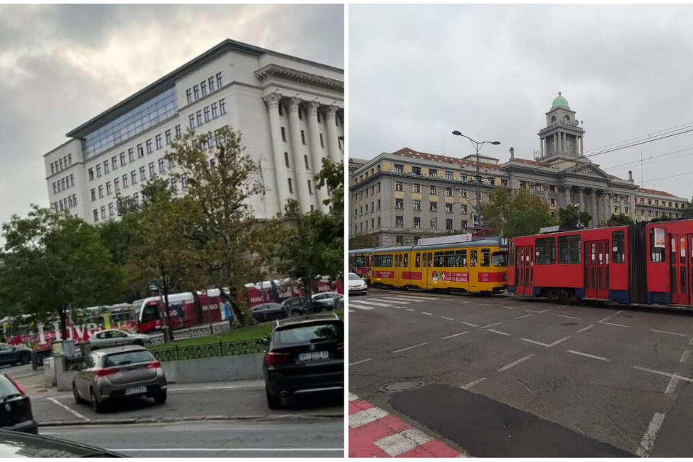 PRVI SEPTEMBAR I ODMAH LUDILO: Zastoj u Nemanjinoj, neispravan tramvaj izazvao HAOS, sve stoji, građani BESNI! FOTO