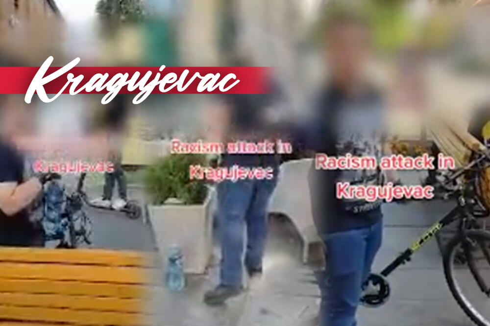 DA LI JE MOGUĆE DA JE REKAO OVAKO NEŠTO? Sraman gest mladića iz Kragujevca, CRNKINJU PSOVAO I GAĐAO, BRUKA (VIDEO)