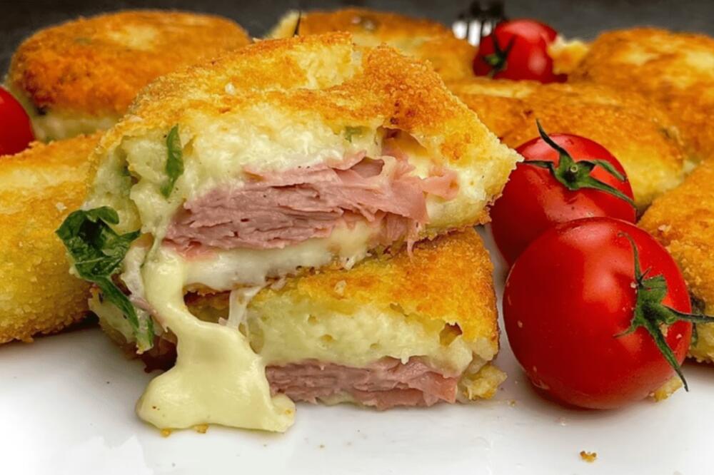 RECEPT DANA! Napravite pohovani krompir sa sirom i šunkom, ovo je idealni DORUČAK za celu porodicu! (VIDEO)