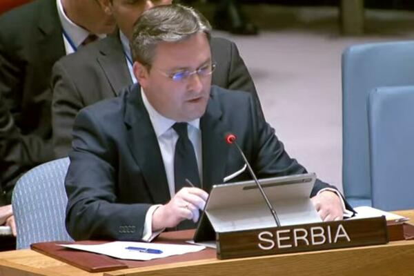 "CILJ PRIŠTINE ZASTRAŠIVANJE I PROGON SRBA": Selaković na Sednici SB UN o Kosovu i Metohiji (VIDEO)