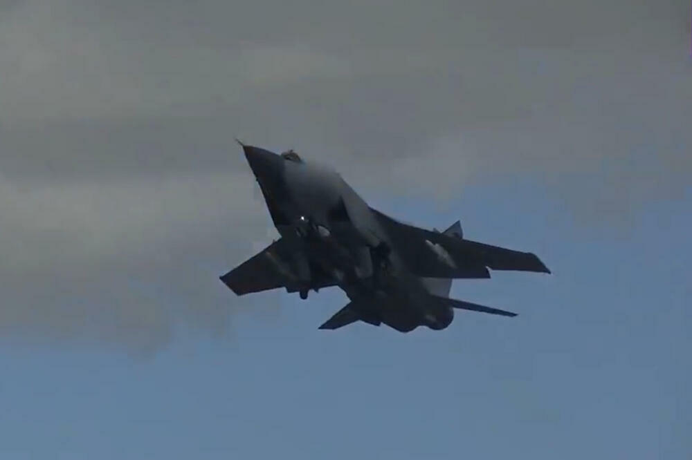 RUSIJA ZVANIČNO PRIZNALA: Koristimo MiG-31 u vazdušnim operacijama nad Ukrajinom! (VIDEO)