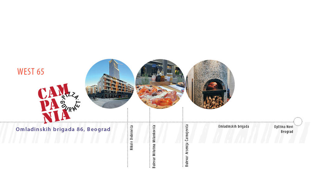 Adresa restorana 'Campania Pizza Gourmet”