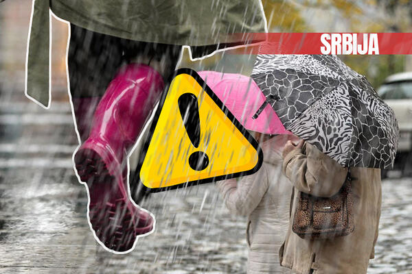 RHMZ IZDAO NAJNOVIJE UPOZORENJE! Kiša i grmljavina stižu u Srbiju već VEČERAS, ovi delovi zemlje na "UDARU"