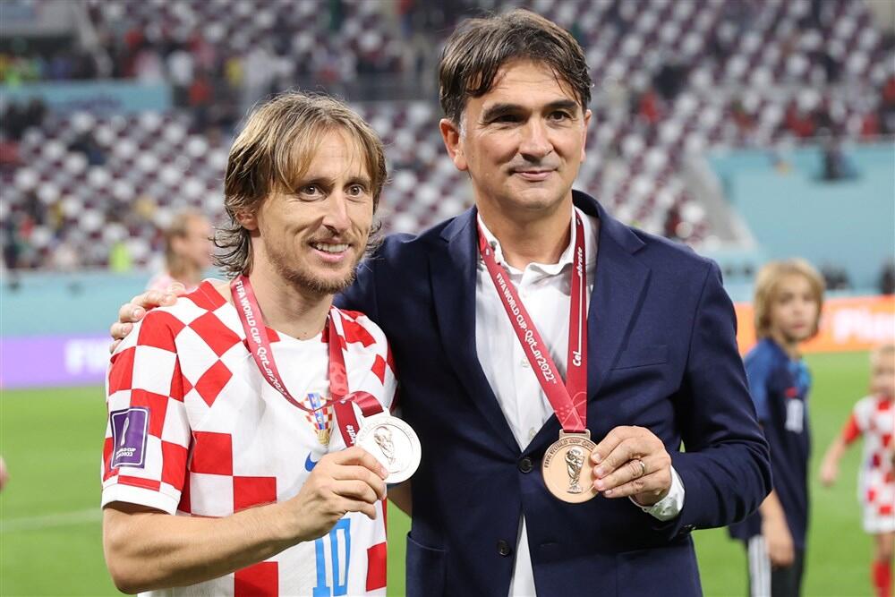 Luka Modrić i Zlatko Dalić sa bronzom iz Katara