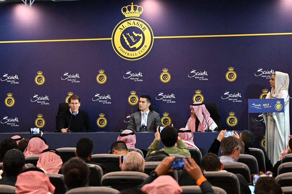 Kristijano Ronaldo na konferenciji za medije