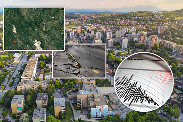 PONOVO SE TRESLA SRBIJA: Evo gde je danas bio zemljotres