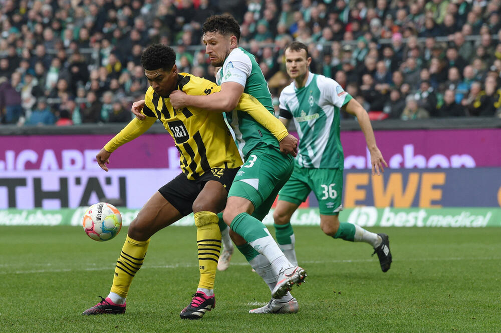 FAVORITI SIGURNI U NEMAČKOJ: Veljkovićev Verder nije uspeo da iznenadi ekipu iz Dortmunda! (FOTO)