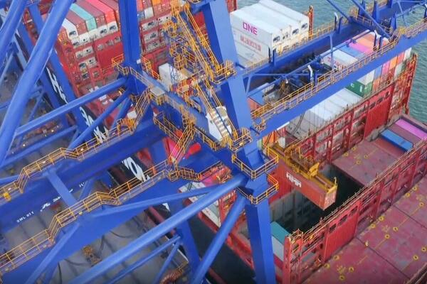 Kapacitet „Pomorskog puta svile“ premašio 20.000 kontejnera! VIDEO