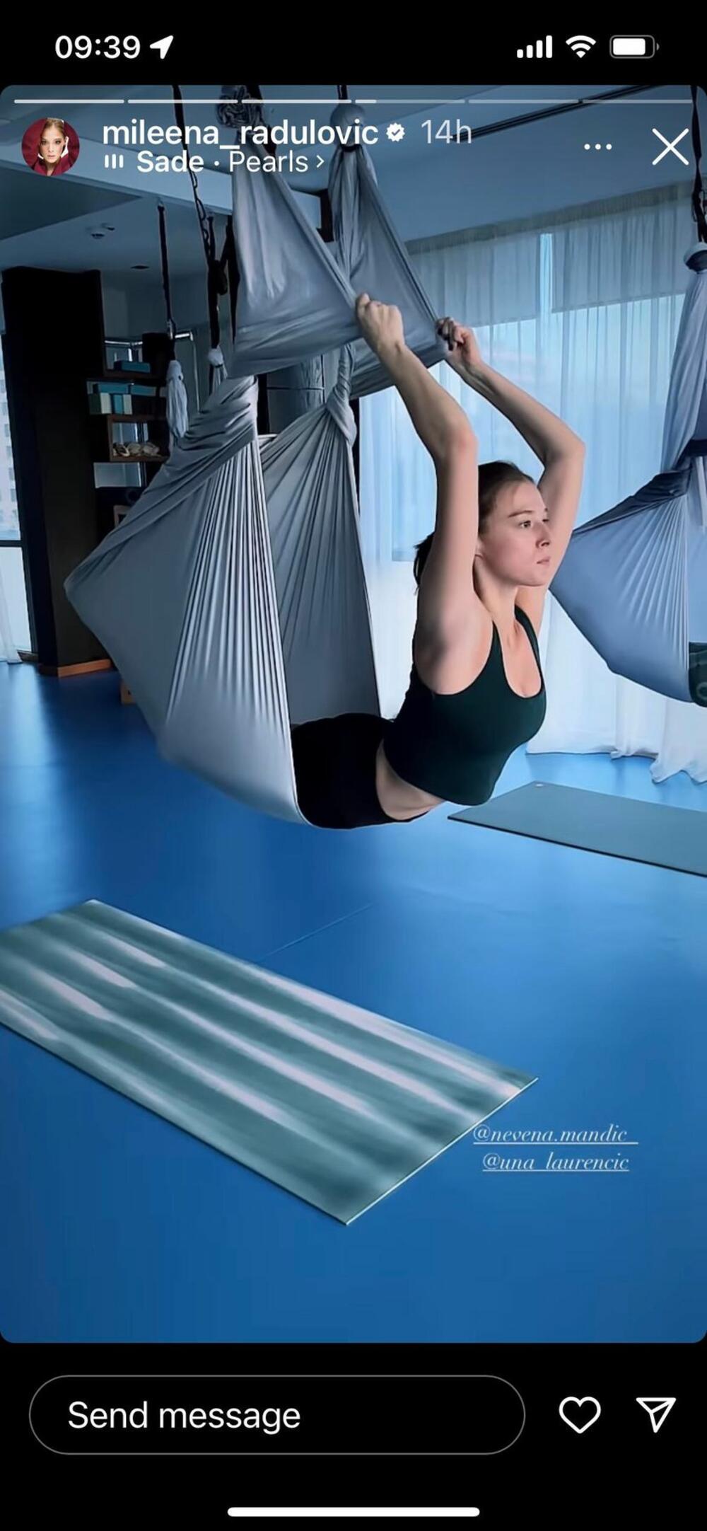 Milena Radulović pokazala kako radi jogu