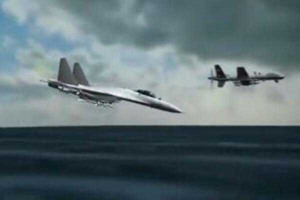 OBJAVLJENA SIMULACIJA RUŠENJA AMERIČKOG DRONA U CRNO MORE: SU-27 ga OBORIO, a nije ga ni TAKAO? (VIDEO)