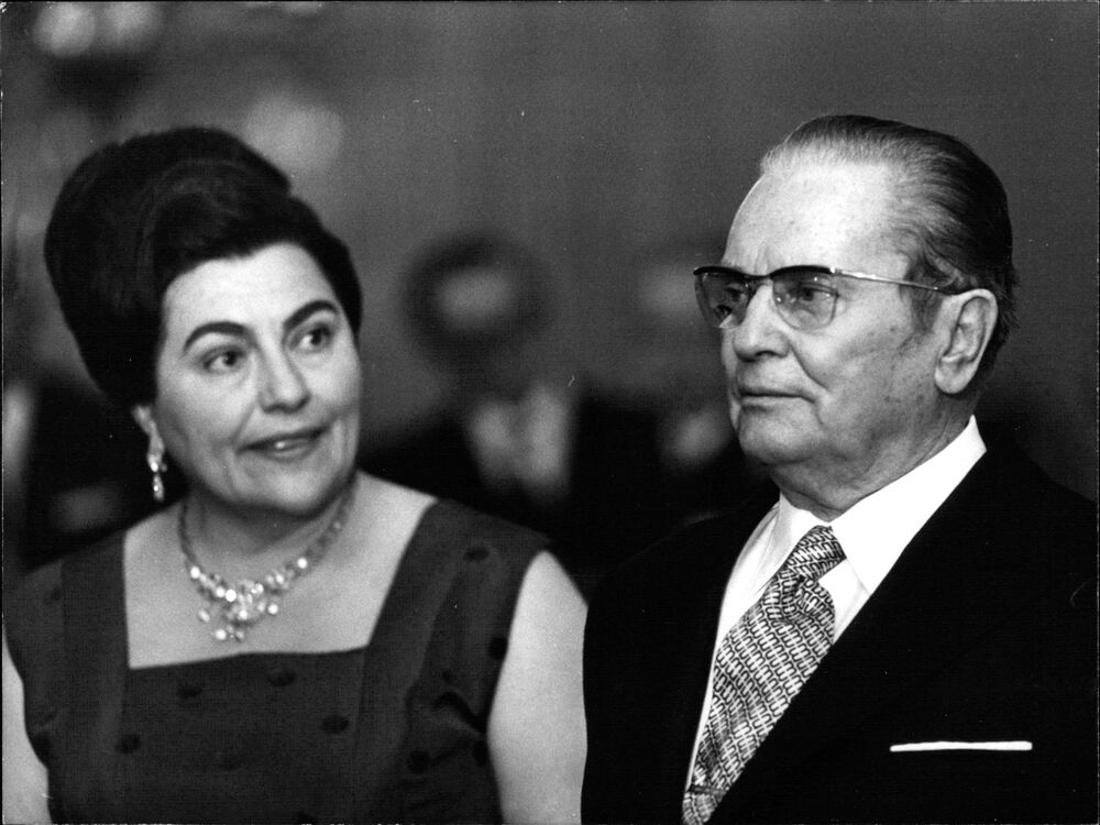 Jovanka Broz i Tito