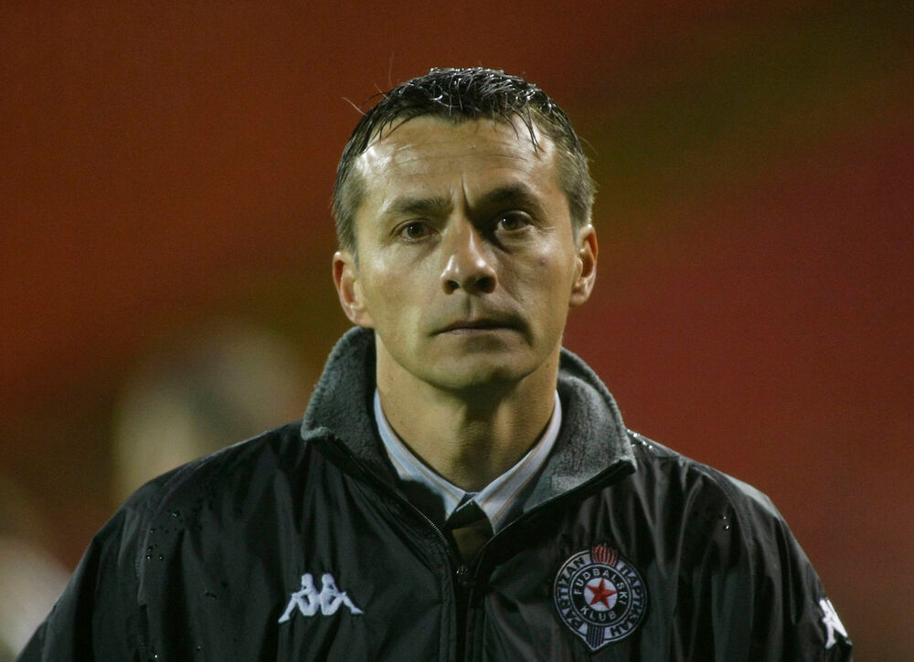 Slaviša Jokanović kao trener Partizana