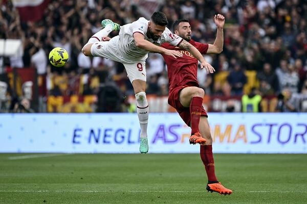 LUDNICA U RIMU U NADOKNADI VREMENA! Roma povela u 93, Milan izjednačio u 97. minutu (FOTO)
