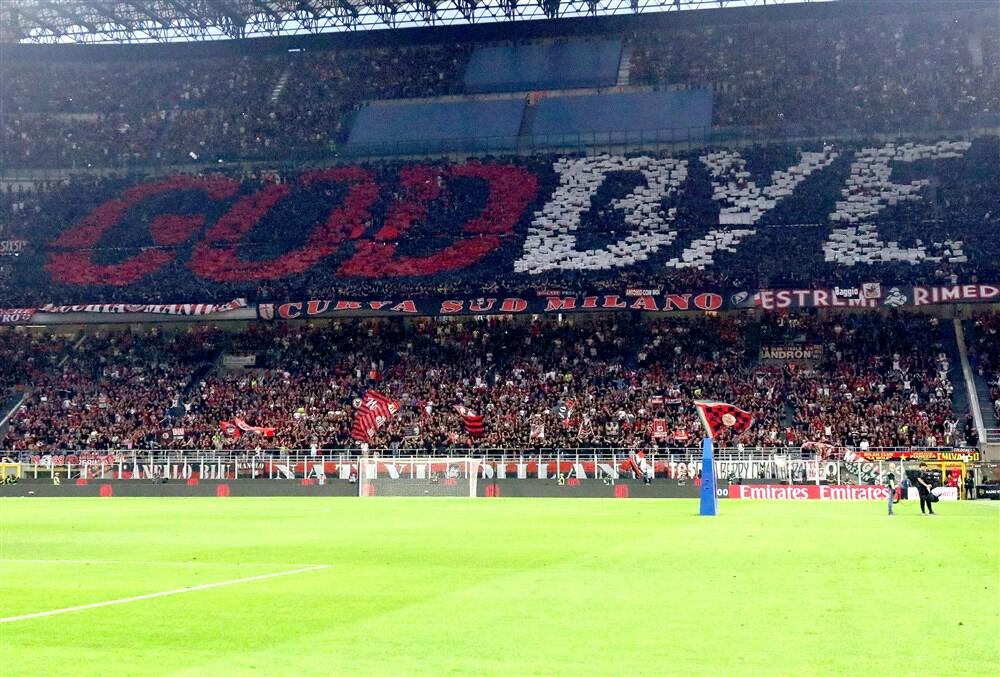 Doviđenja Bože - Koreografija navijača Milana na opraštaju Zlatana Ibrahimovića