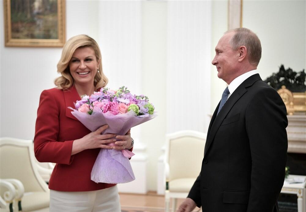 Vladimir Putin i Kolinda Grabar-Kitarović
