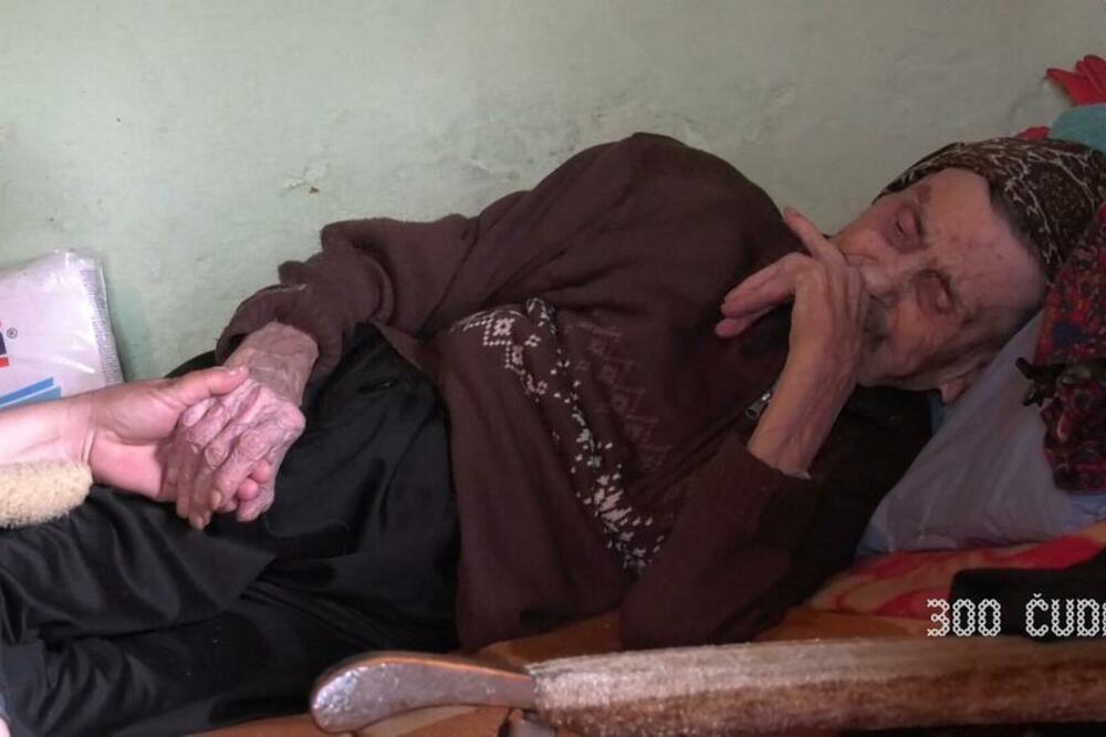 "NE MOGU DA ŽIVIM- A NE MOGU NI DA UMREM": Baka Đurđa ima 114 godina, a posećuje je samo JEDNO od 11 dece (FOTO)