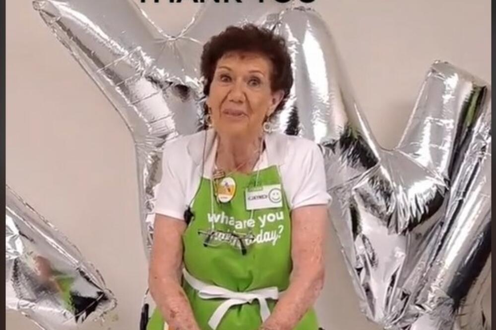 IMA 100 GODINA, A U DUŠI DEVOJKA! Ova baka i dalje radi 4 dana u nedelji, ovo je njen RECEPT ZA SREĆU! (VIDEO)