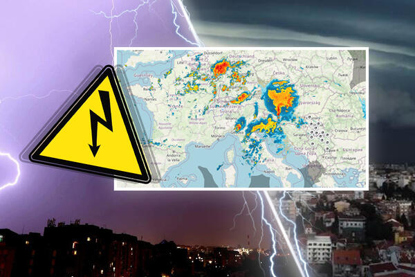 HRVATSKA I SLOVENIJA STREPE OD PONEDELJKA: Superćelijske oluje stižu u region? Evo kada Srbiju čeka ZAHLAĐENJE