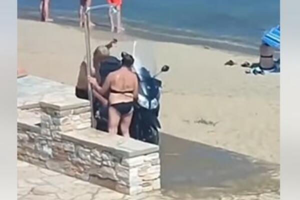 PA ZAR SE TO TU RADI? Bračni par prenerazio sve na plaži u Hrvatskoj, SVI U NJIH GLEDALI! (VIDEO)