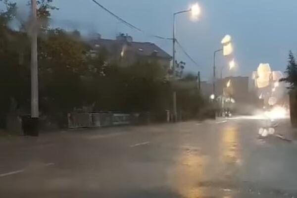 ŽUTI METEOALARM U HRVATSKOJ: Pljusak sa grmljavinom protutnjao zemljom, oluja u Zagrebu NAPRAVILA ŠTETU