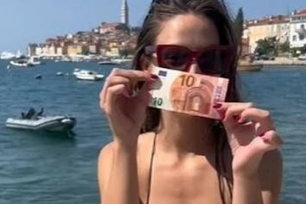 "GLEDANJE SA STENE U MORE, UZDISANJE, SEDENJE U HLADU": Srpkinja objasnila šta se može sa 10 evra u Rovinju (VIDEO)