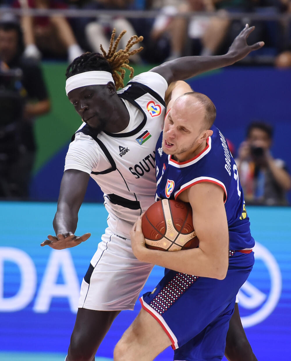 Košarkaška reprezentacija Srbije, Košarkaška reprezentacija Južnog Sudana, Mundobasket, Svetsko prvenstvo u košarci, Dejan Davidovac