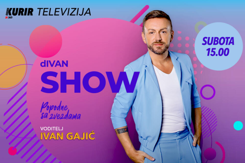 MILE KITIĆ KAKVOG NISTE IMALI PRILIKE DA VIDITE! Gledajte novu sezonu emisije "dIvan show" danas na Kurir TV