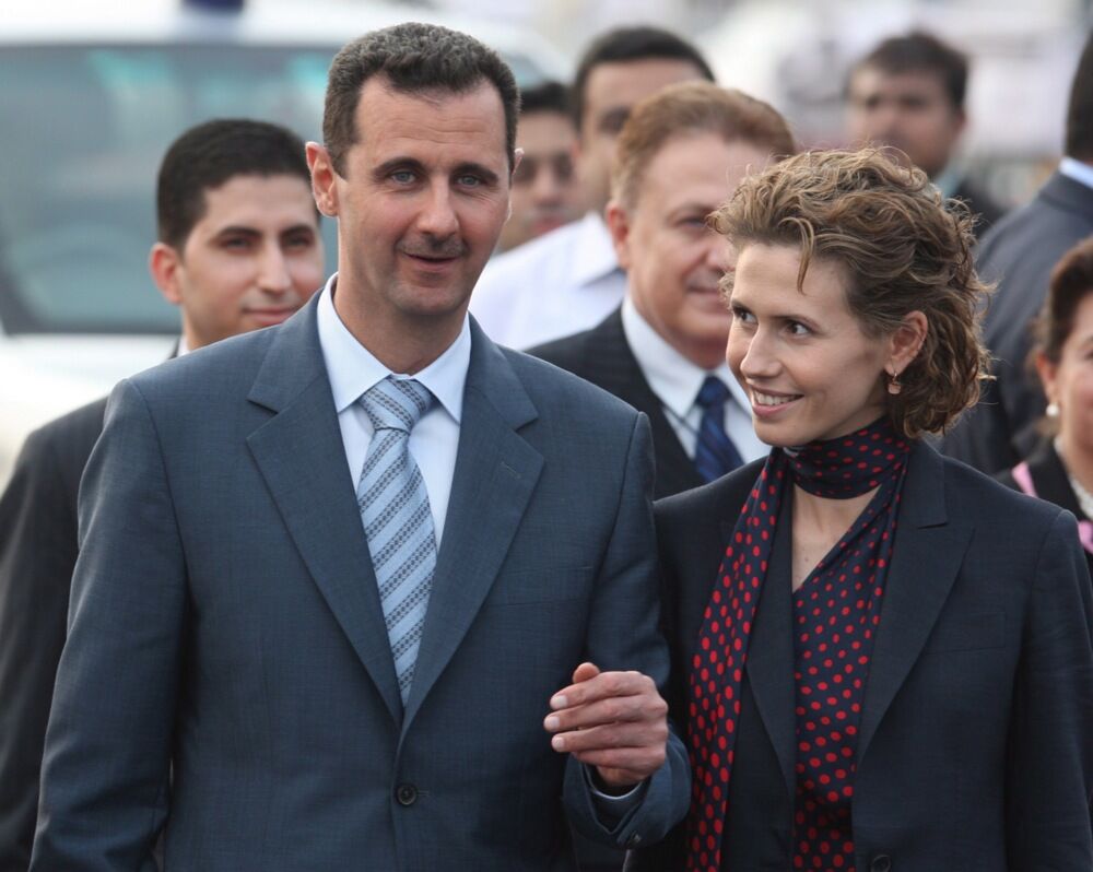 Bašar i Asma al Asad
