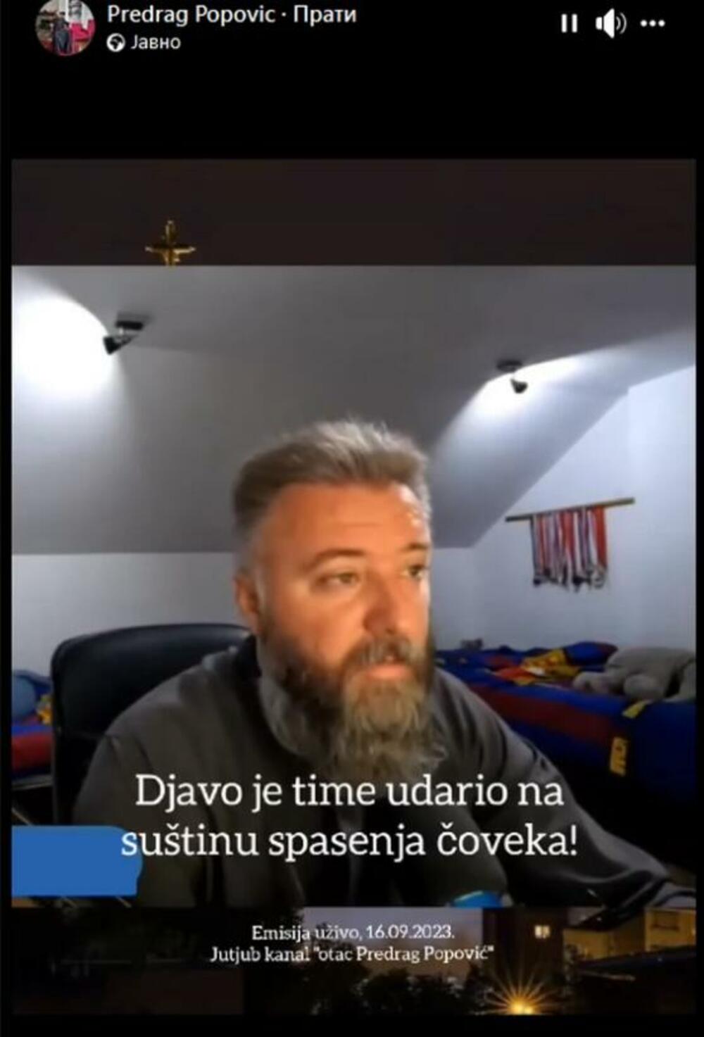 Otac Predrag Popović o samoći