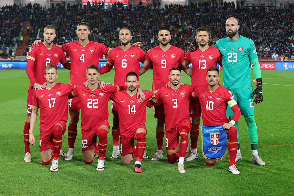 Srbija - Crna Gora, Srbija - Crna Gora 2023., Fudbalska reprezentacija Srbije