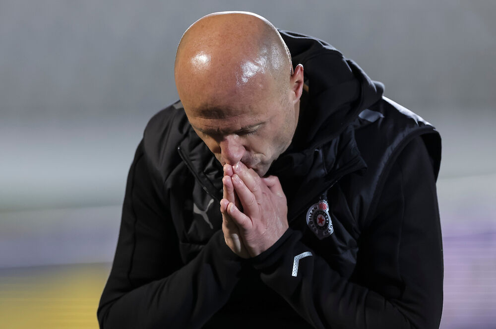Igor Duljaj posle utakmice Partizana i Čukaričkog