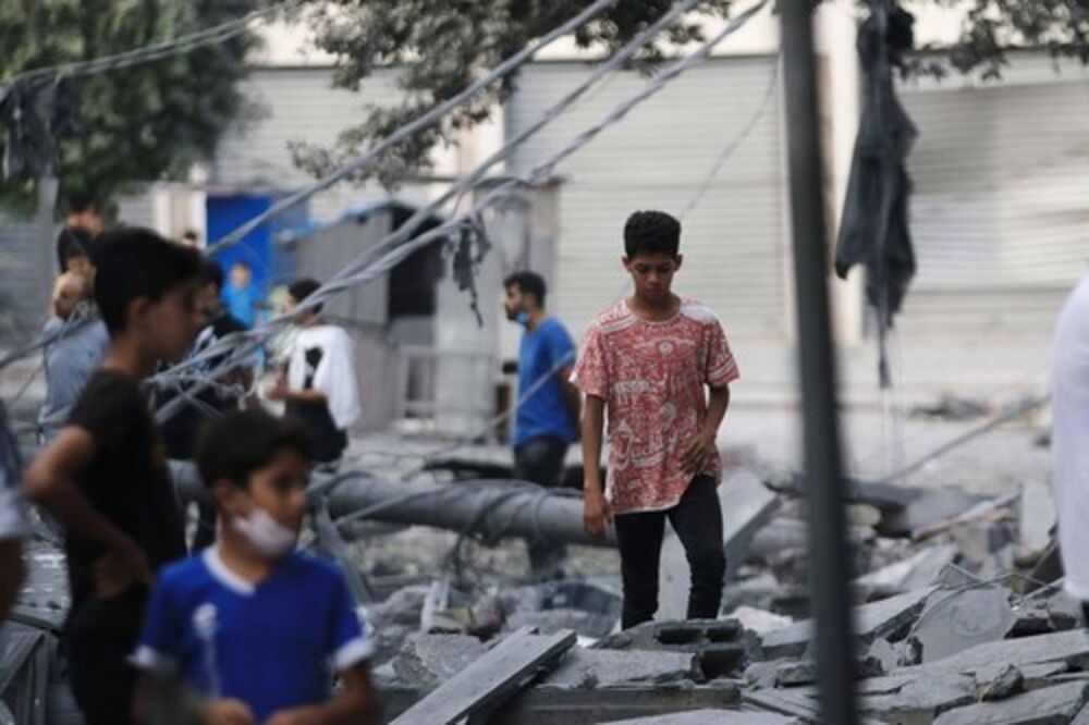 Deca u razorenom Pojasu Gaze