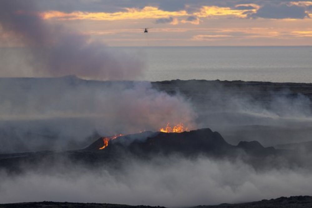 Vulkanska aktivnost na Islandu 