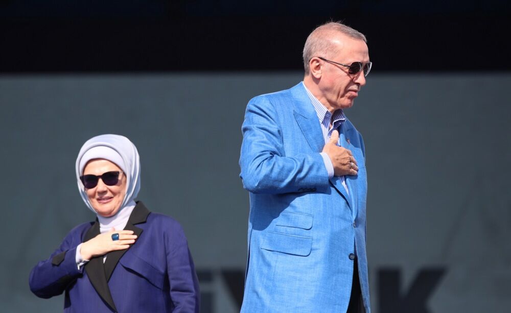Emine i Redžep Tajip Erdogan 