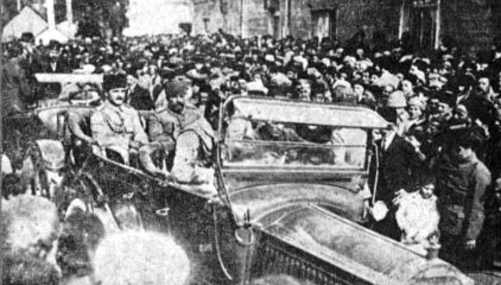 Enver-paša u Batimuju, 1918. godine