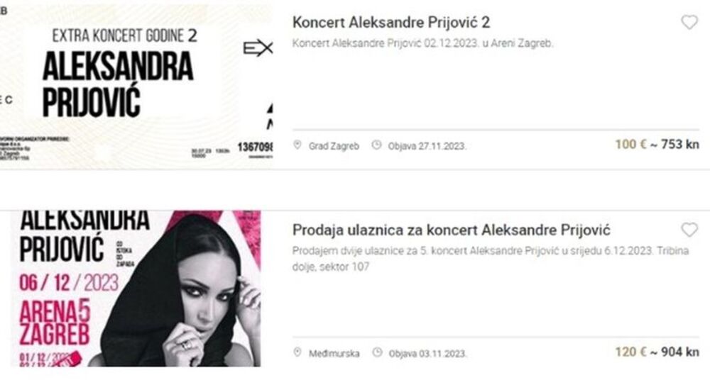 Aleksandra Prijović održaće čak pet koncerata od 1. do 6. decembra u zagrebačkoj Areni