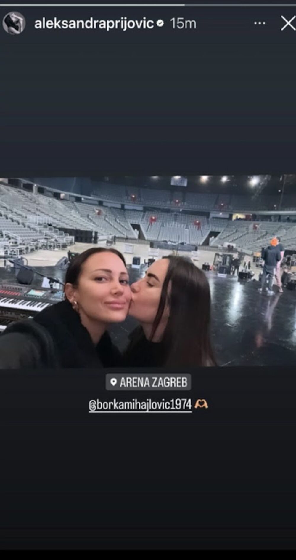 Aleksandra se iz Zagreba oglasila fotografijom na Instagramu