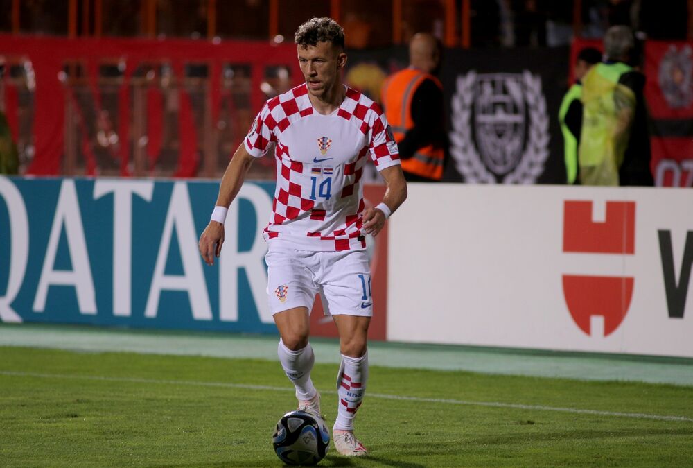 Ivan Perišić u dresu reprezentacije Hrvatske