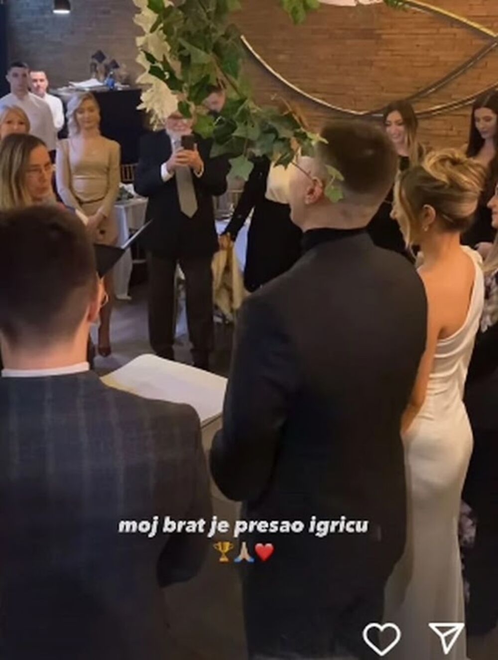 Đorđe Bibić Biba se nedavno oženio